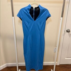 Alexia Admor Vibrant Blue Midi Dress